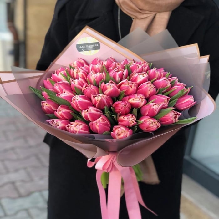 15 Adet Pembe Gül Buketi